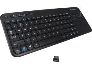 Logitech Recertified 920-003070 K400 Wireless Touch Keyboard with Built-In Touchpad for Internet Connected TV's